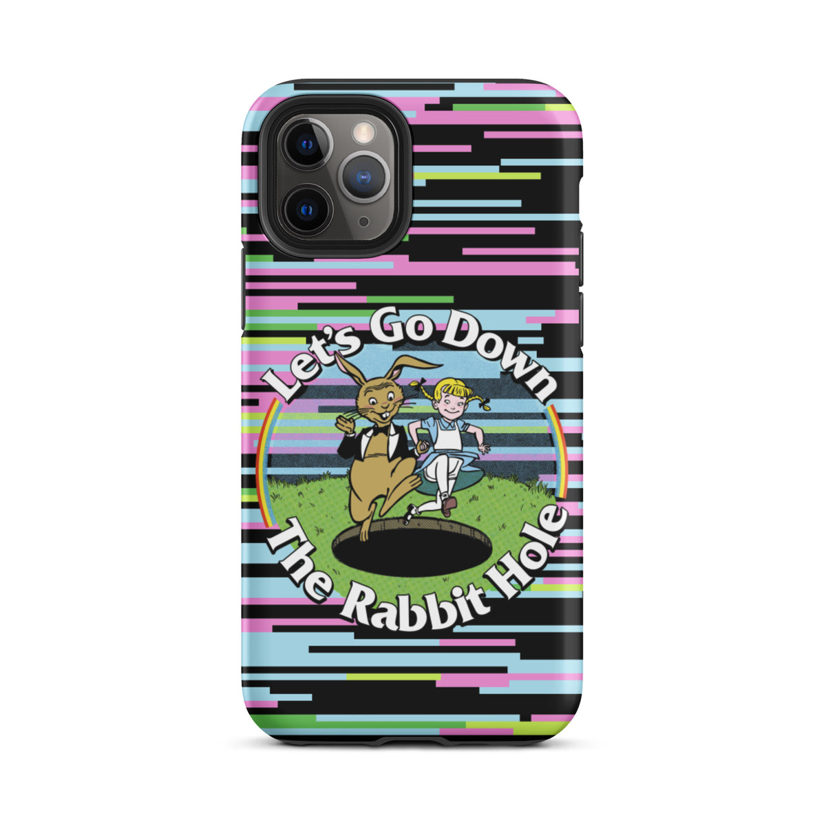 Let&#39;s Go Down the Rabbit Hole Tough iPhone case