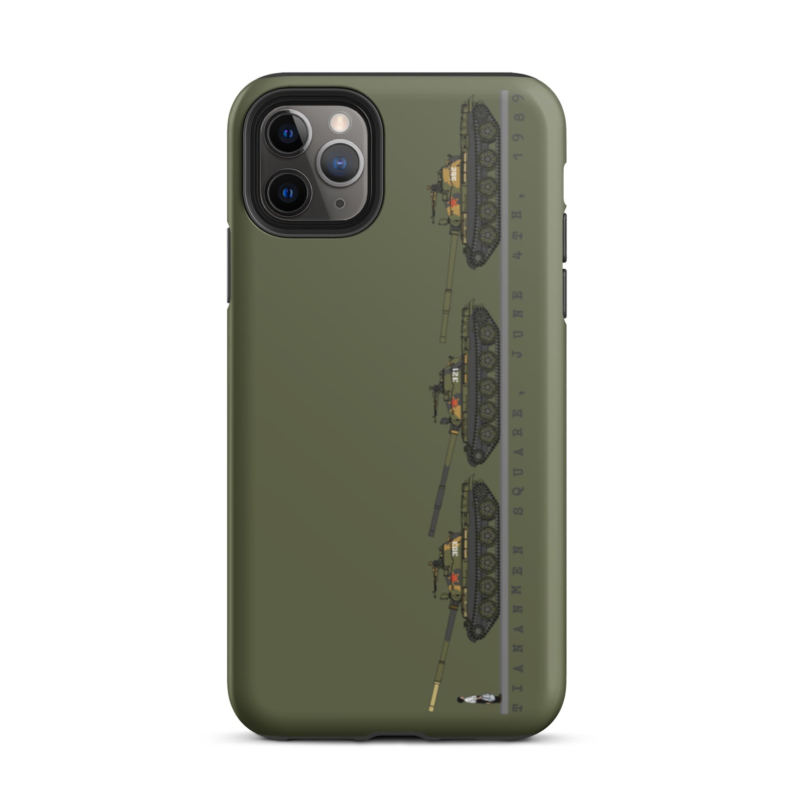 Tank Man 33rd Anniversary Tough iPhone case