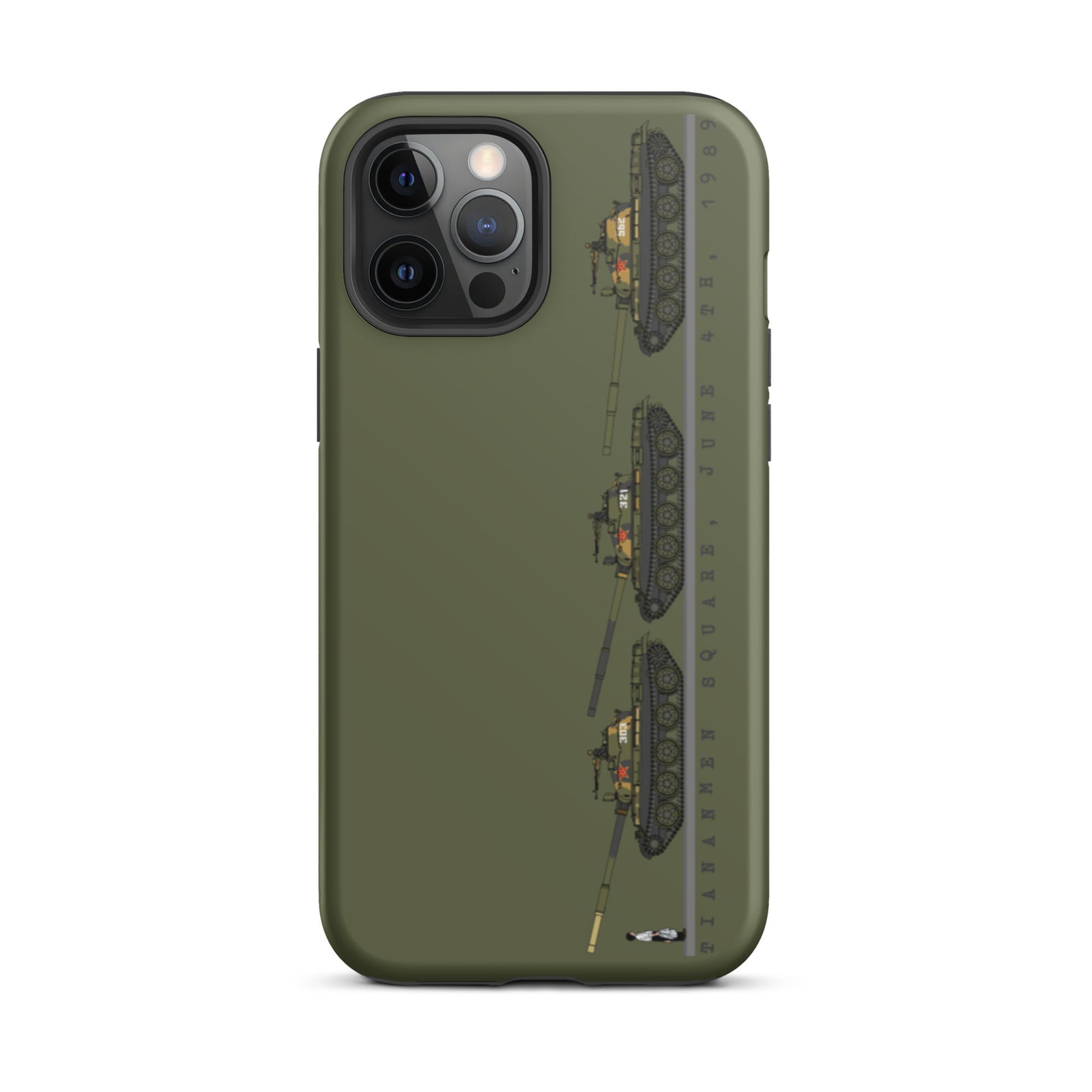 Tank Man 33rd Anniversary Tough iPhone case