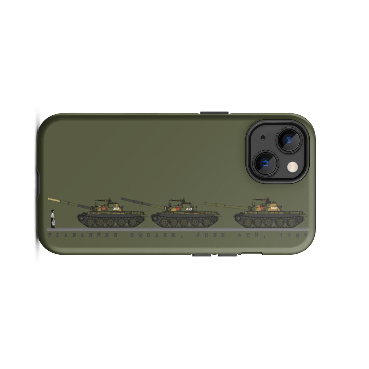 Tank Man 33rd Anniversary Tough iPhone case