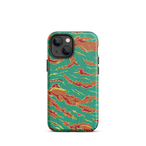 Tiger Stripe Electric Boogaloo Camo Tough iPhone case