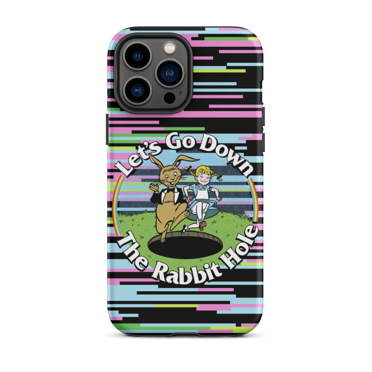 Let&#39;s Go Down the Rabbit Hole Tough iPhone case