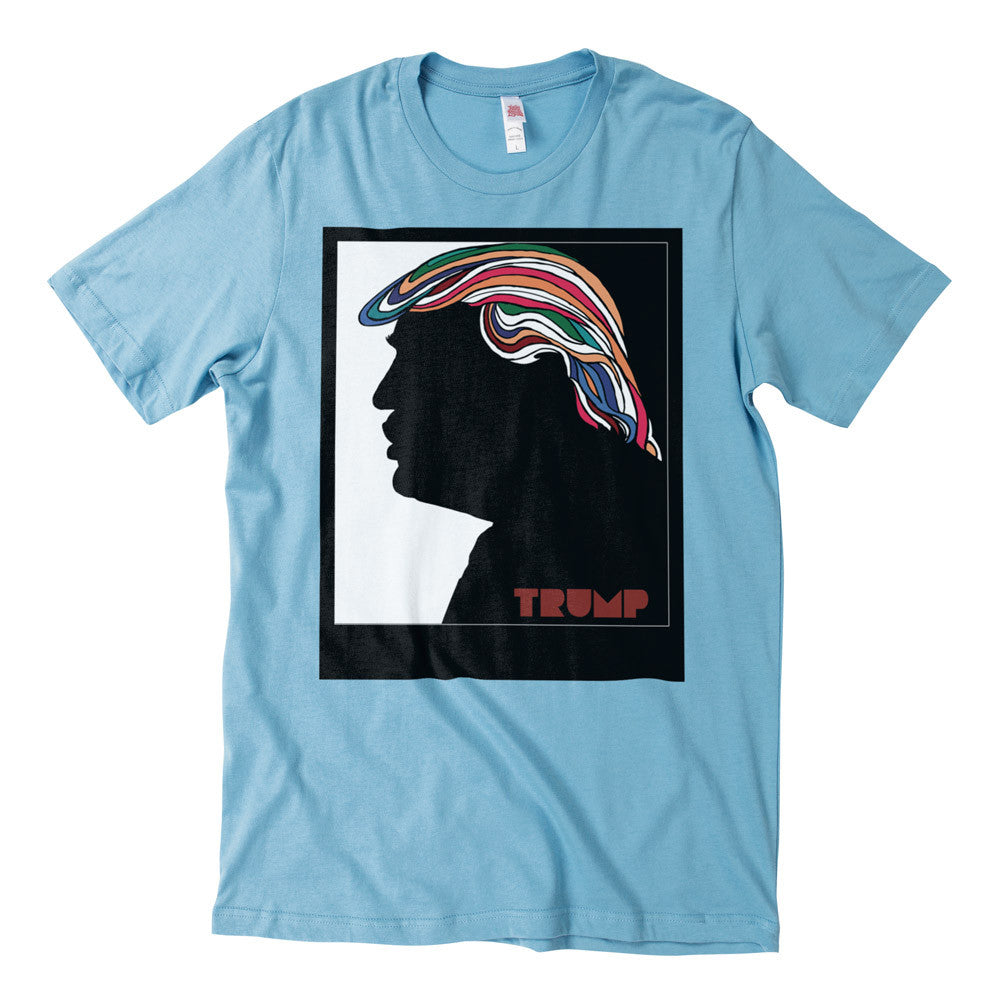 Donald Trump Psychedelic Hair Milton Glaser Redux T-Shirt