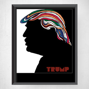Donald Trump Milton Gaser Parody Poster