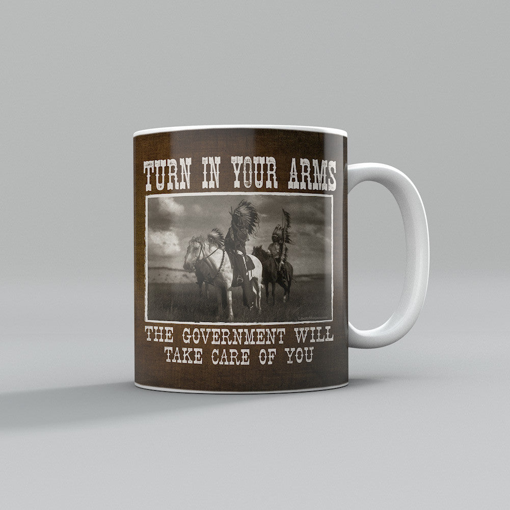 Turn In Your Arms Lakota Coffee Mug