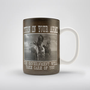 Turn In Your Arms Lakota Coffee Mug