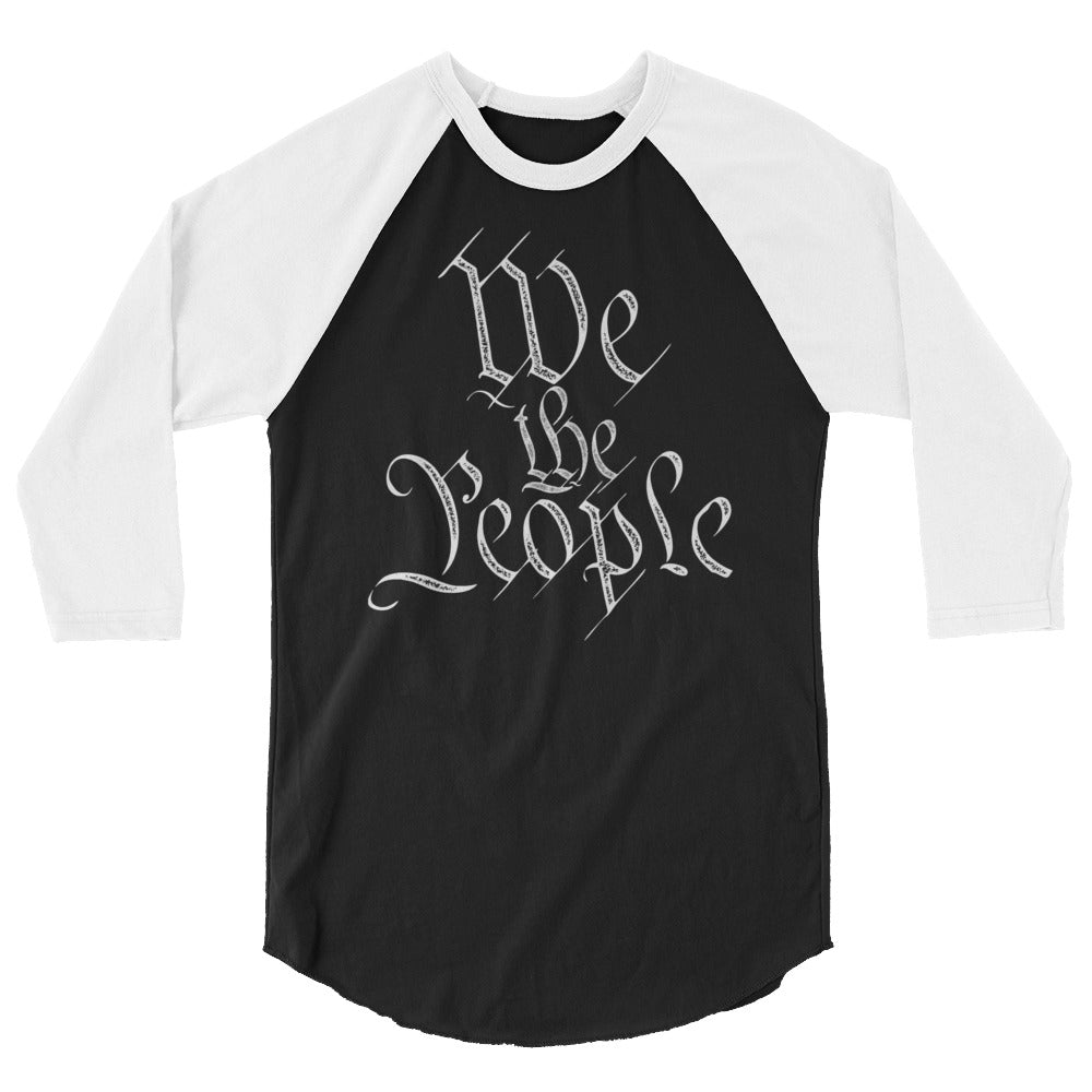 We The People 3/4 Sleeve Softball Raglan