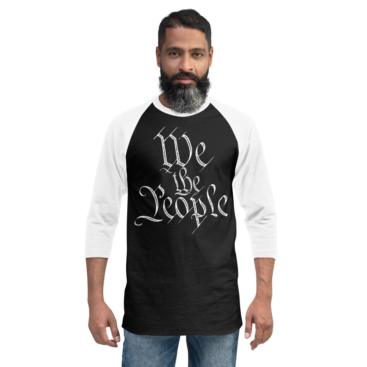 We The People 3/4 Sleeve Softball Raglan