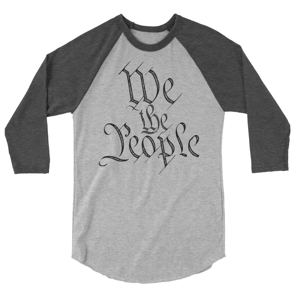 We The People 3/4 Sleeve Softball Raglan