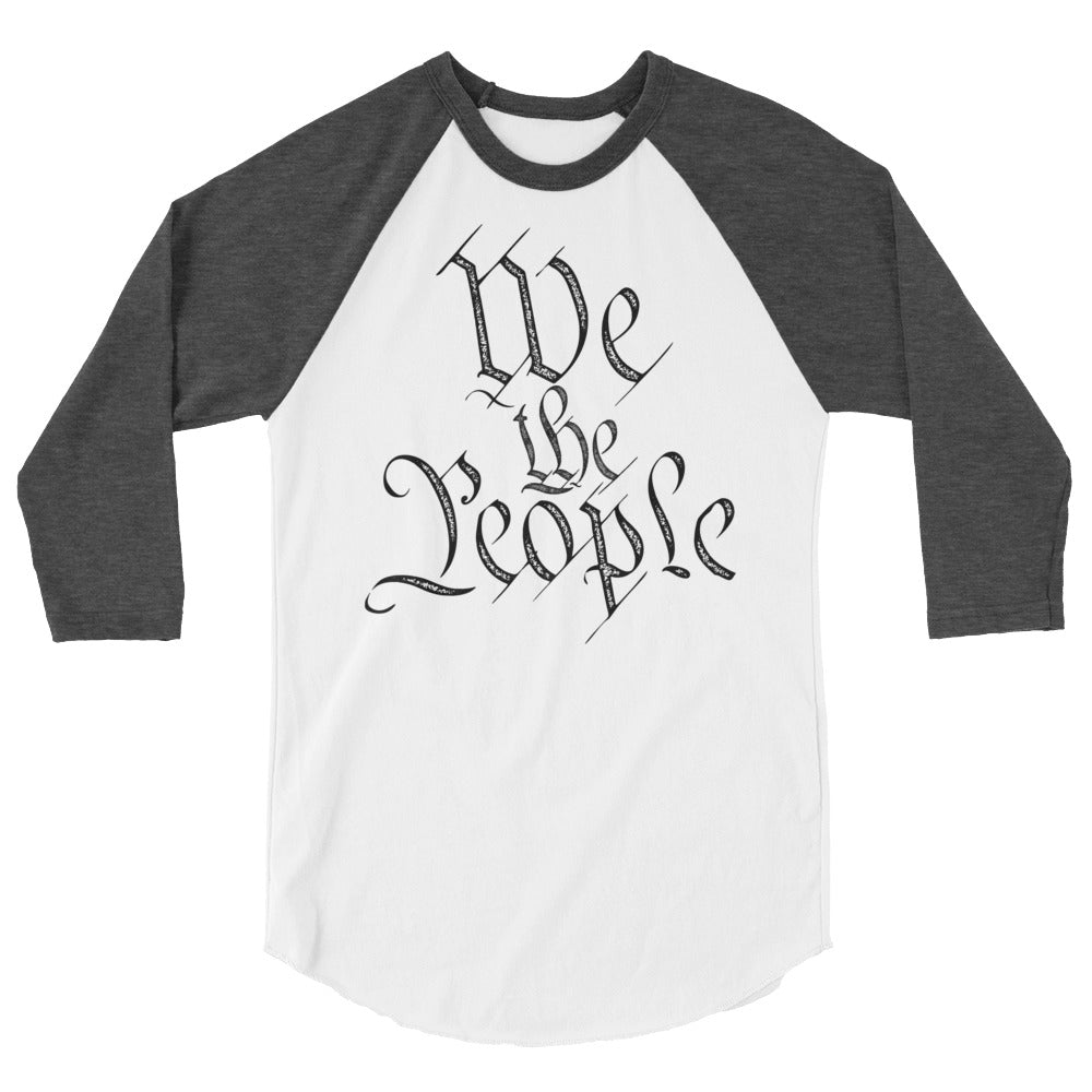 We The People 3/4 Sleeve Softball Raglan