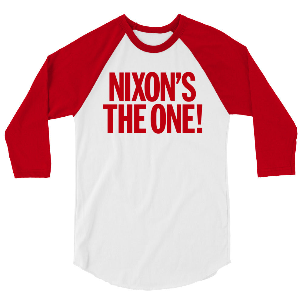 Nixon's the One 1968 Campaign 3/4 Sleeve Raglan
