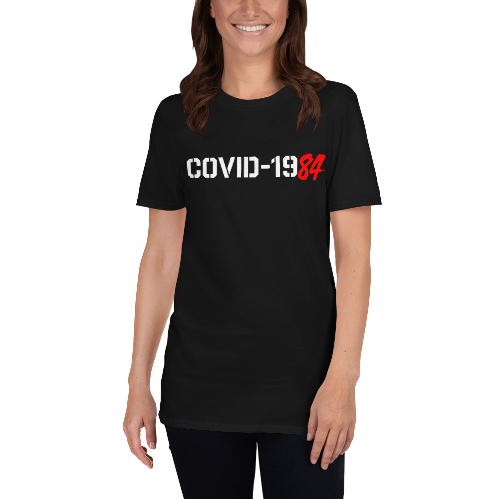 COVID-1984 Short-Sleeve Unisex T-Shirt