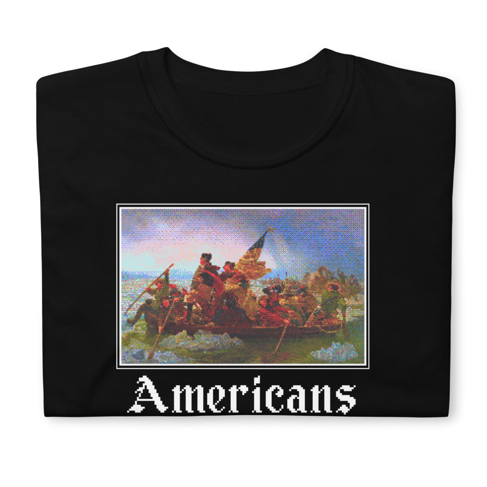 Americans 64-Bit Pixel Art T-Shirt
