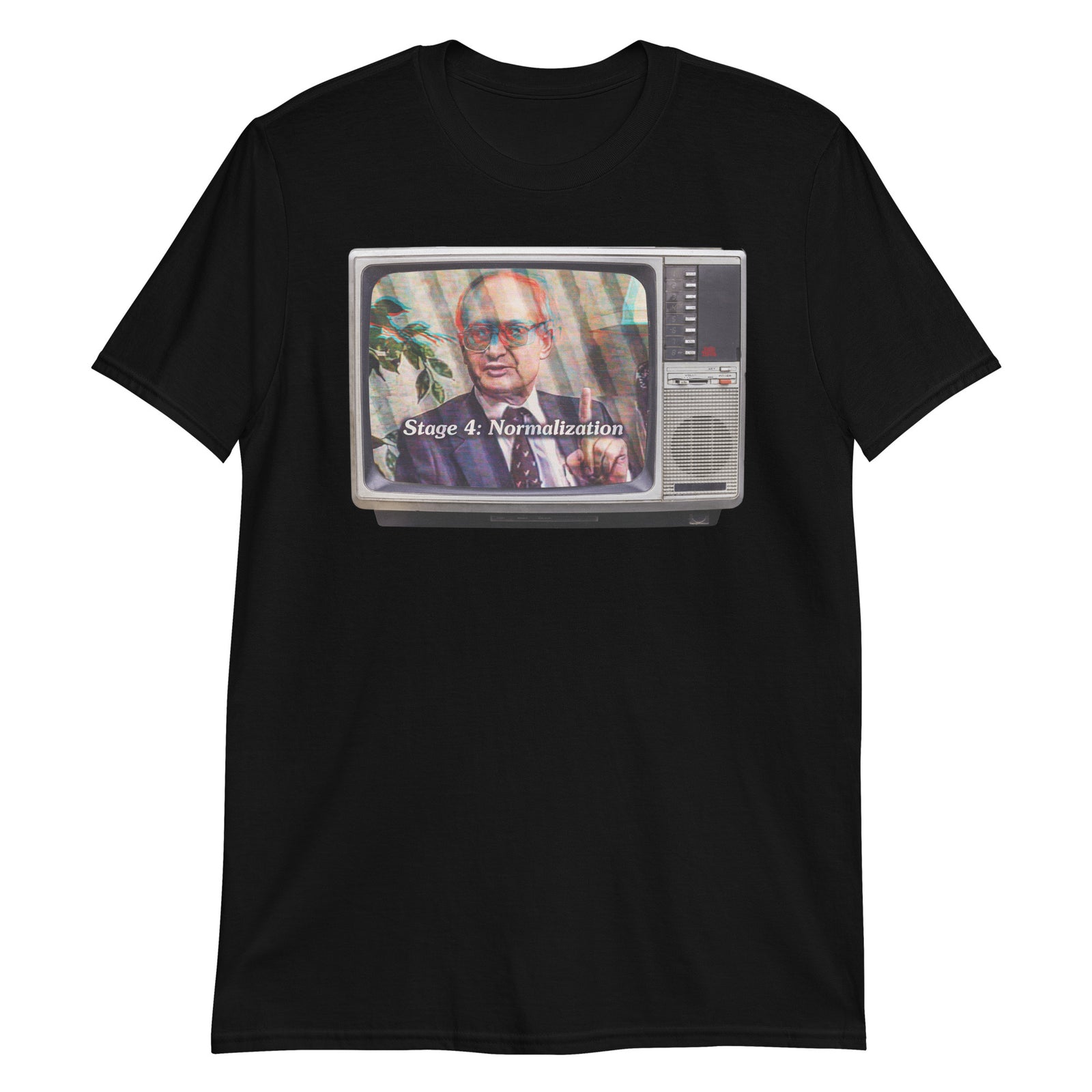 Yuri Bezmenov The Fourth Stages of Ideological Subversion Short-Sleeve Unisex T-Shirt
