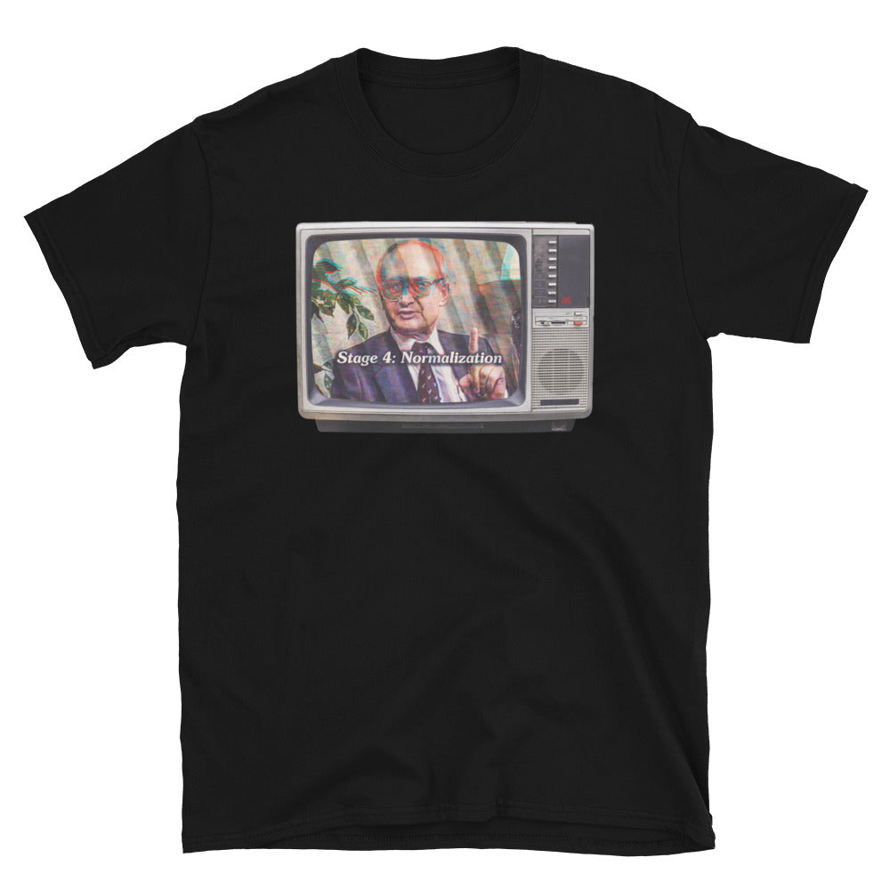 Yuri Bezmenov The Fourth Stages of Ideological Subversion Short-Sleeve Unisex T-Shirt