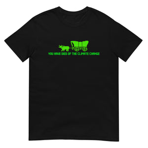 You Have Died of Climate Change Oregon Trail T-Shirt