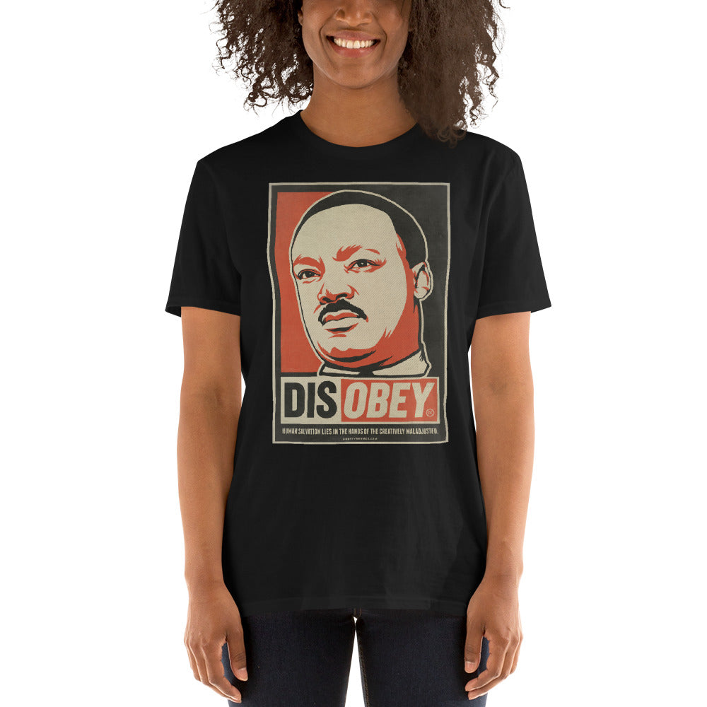 Martin Luther King Disobey Graphic T-Shirt