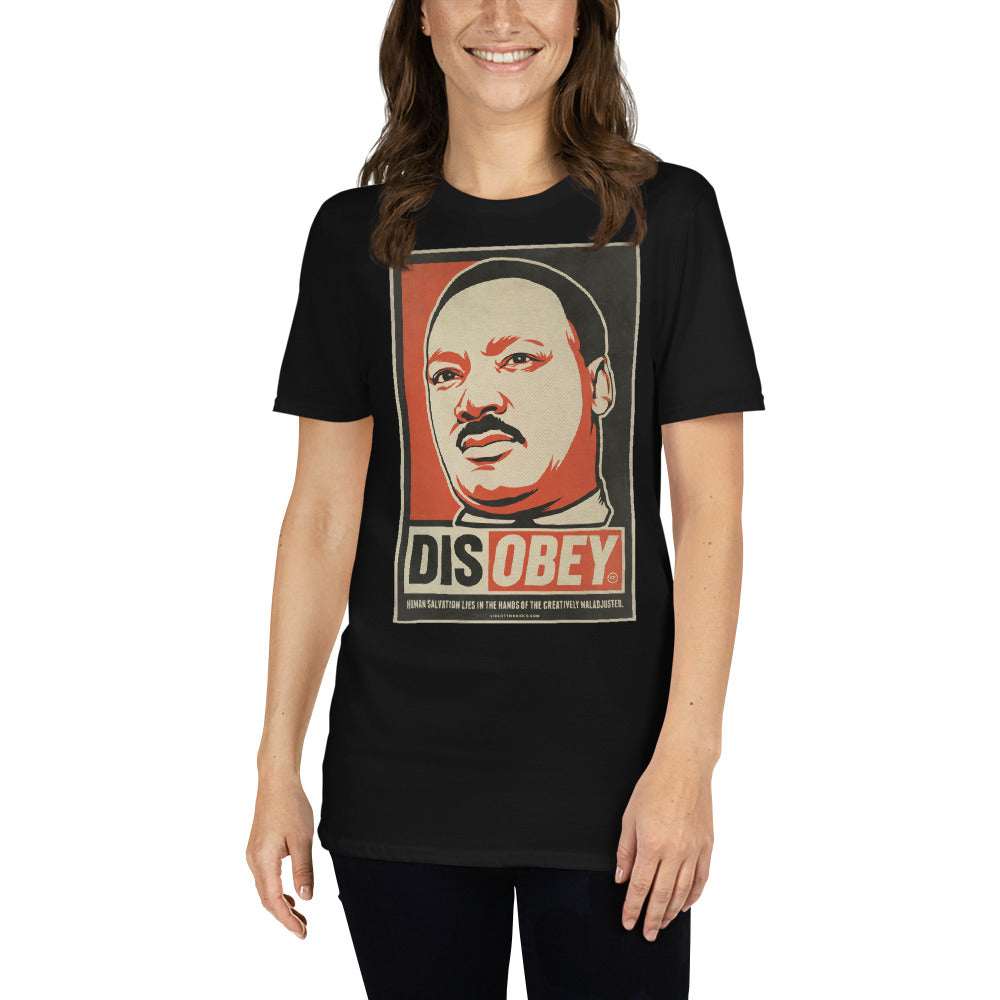 Martin Luther King Disobey Graphic T-Shirt