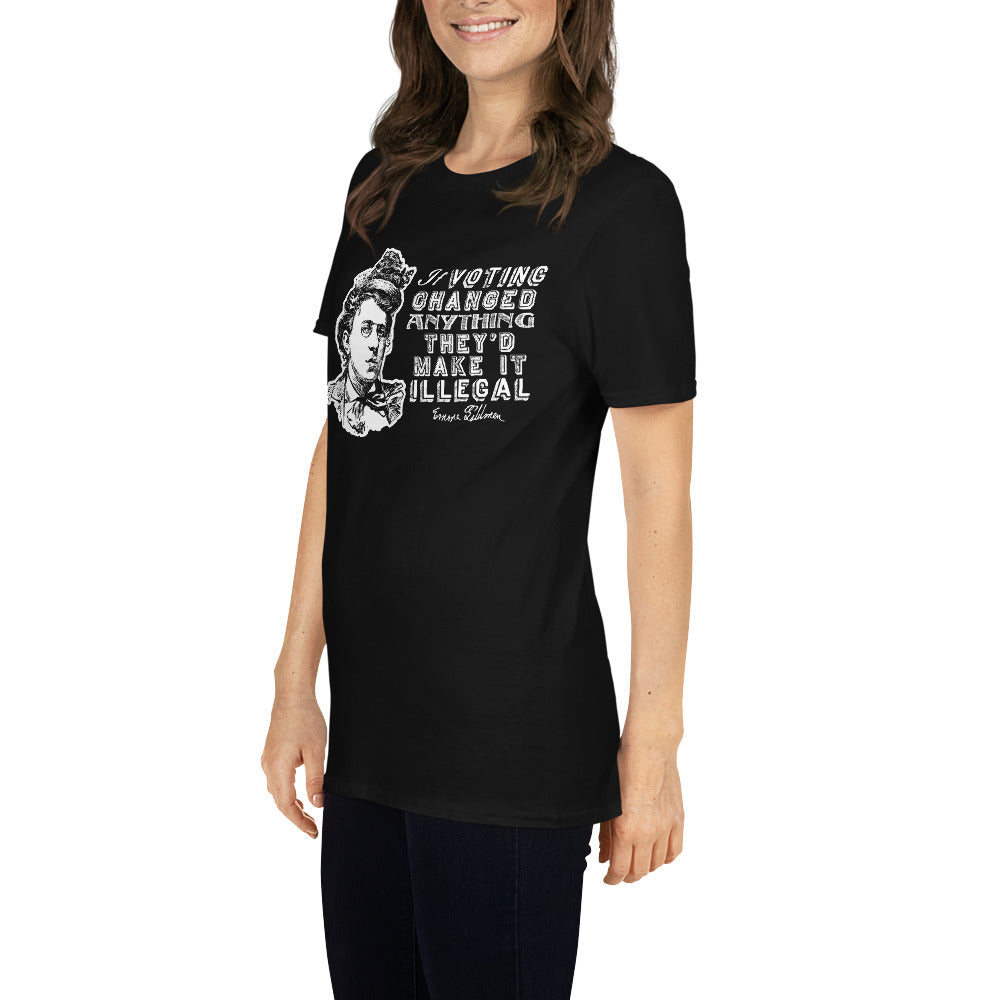 Emma Goldman Voting Quote Shirt