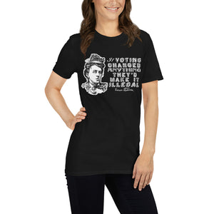 Emma Goldman Voting Quote Shirt