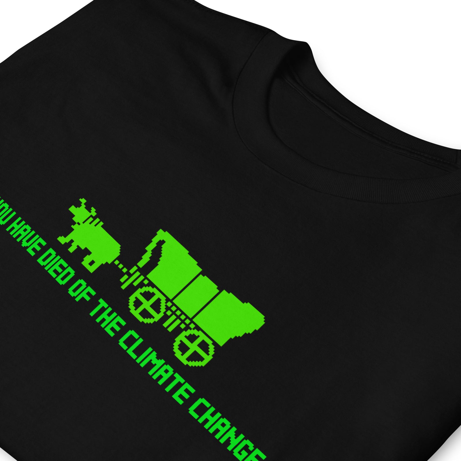 You Have Died of Climate Change Oregon Trail T-Shirt