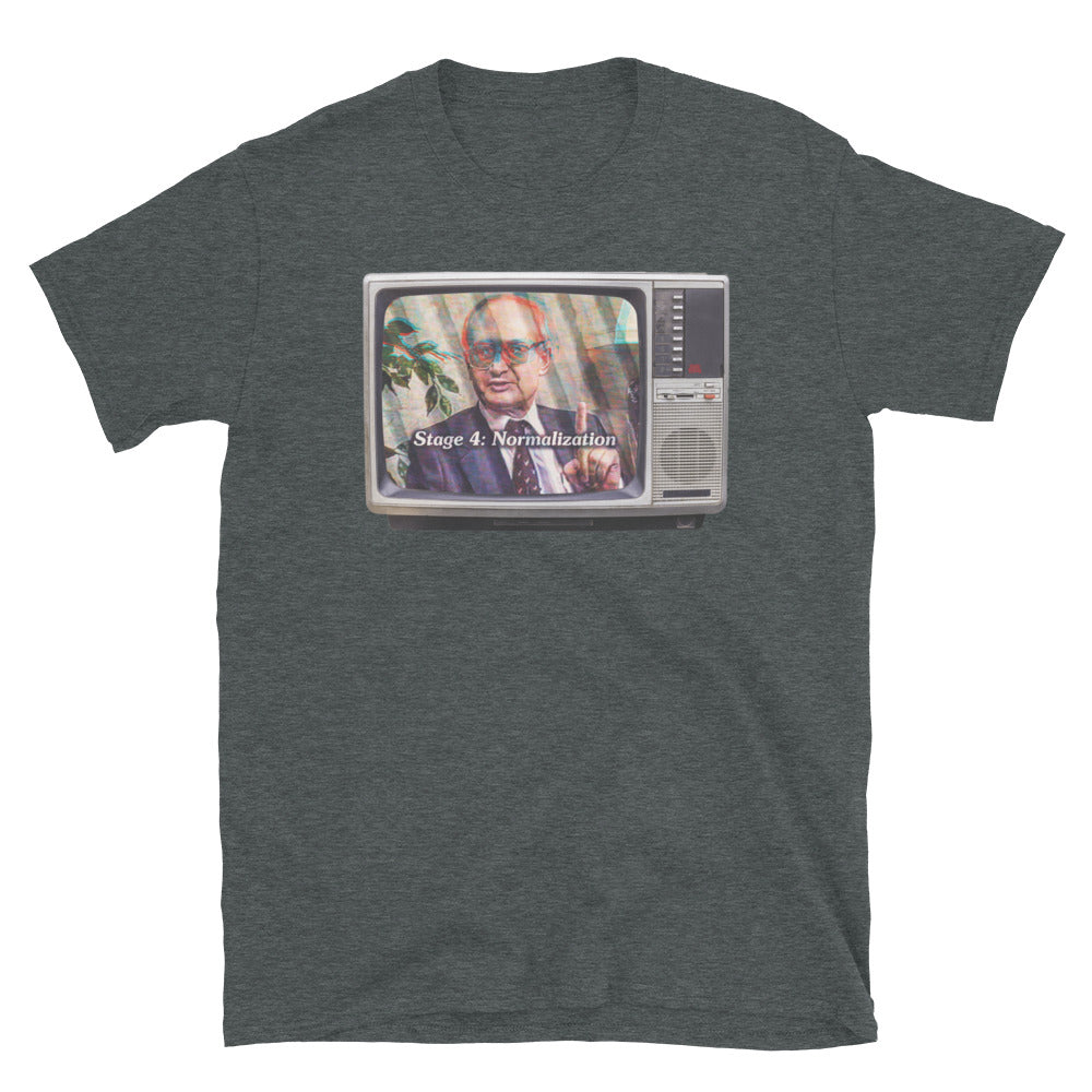 Yuri Bezmenov The Fourth Stages of Ideological Subversion Short-Sleeve Unisex T-Shirt