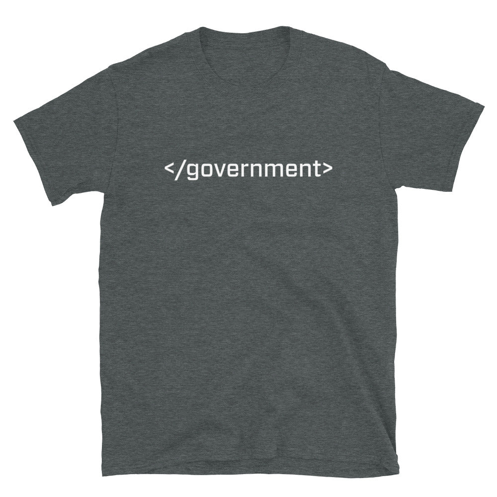 Government End Tag T-Shirt