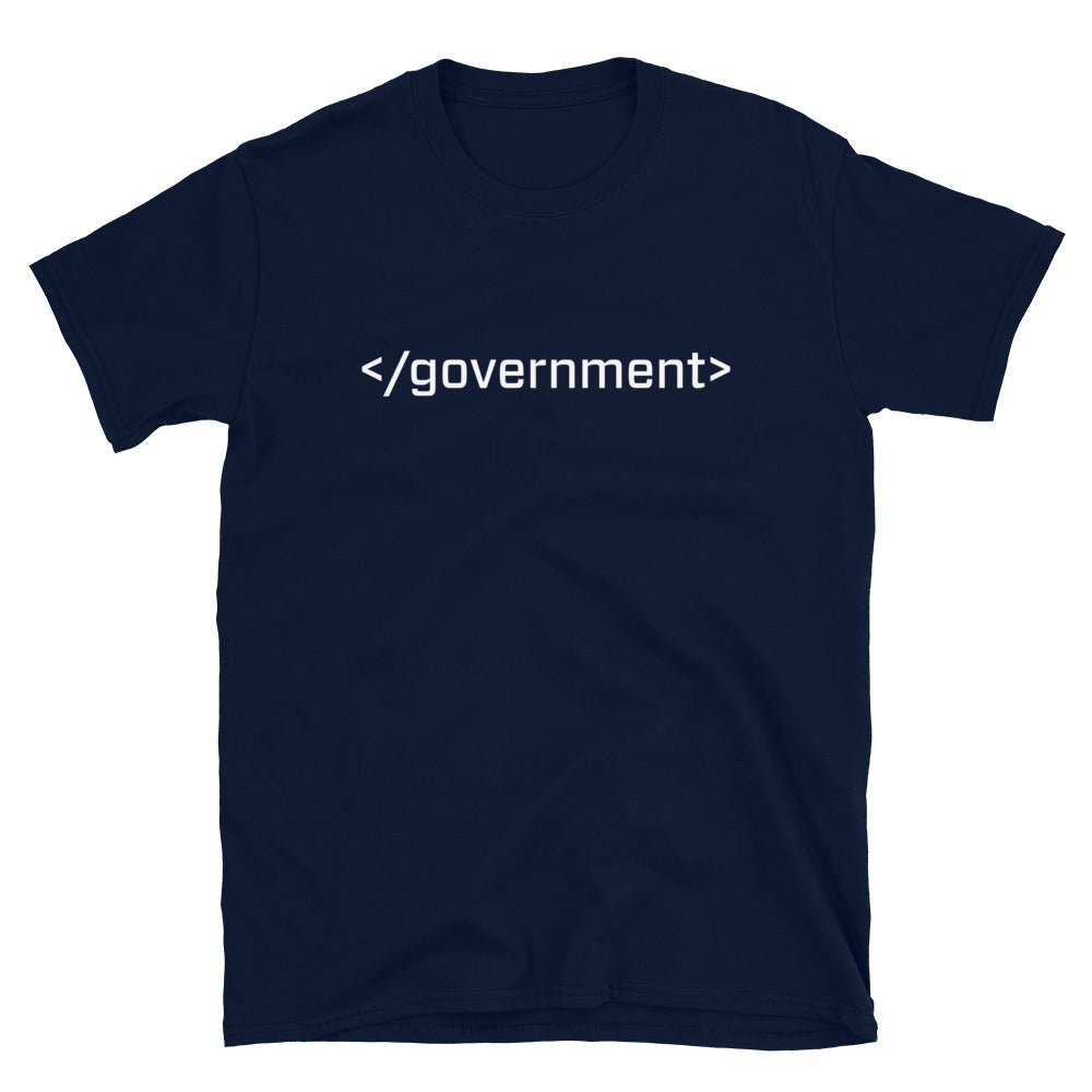 Government End Tag T-Shirt