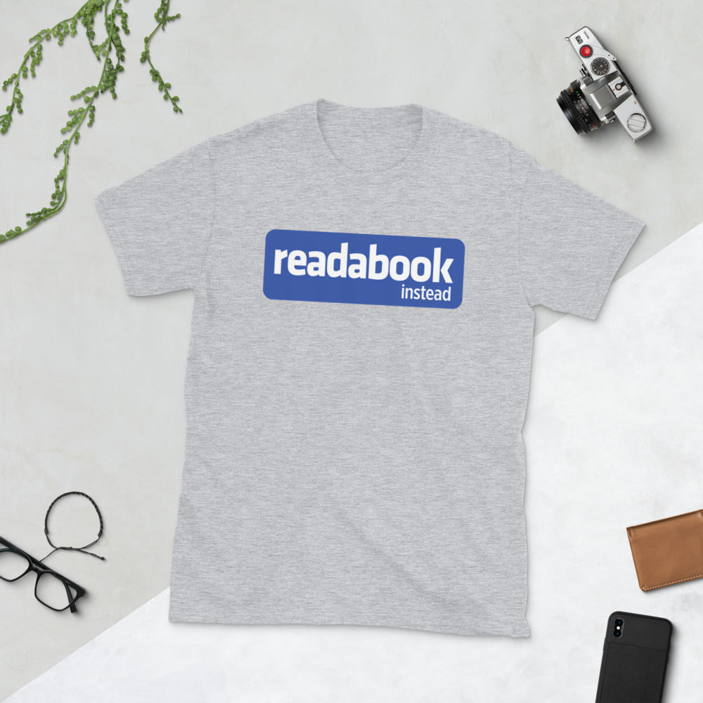 Readabook Instead Short-Sleeve Unisex T-Shirt