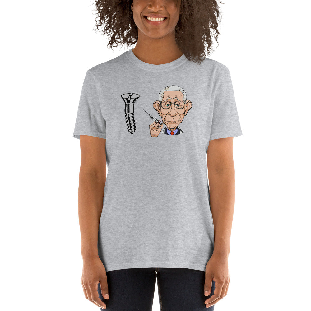 Screw Fauci Short-Sleeve Unisex T-Shirt