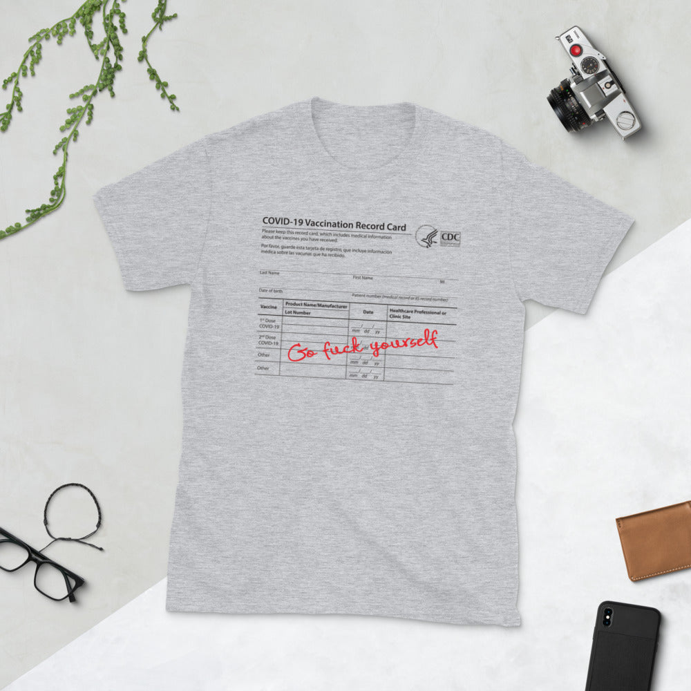 Vaxx Card GFYS Short-Sleeve Unisex T-Shirt
