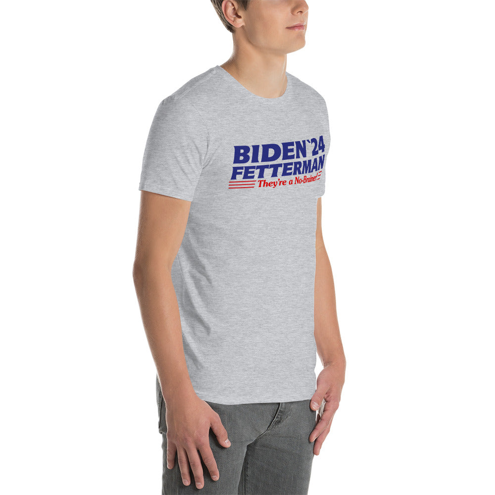 Biden Fetterman No Brainer 2024 T-Shirt