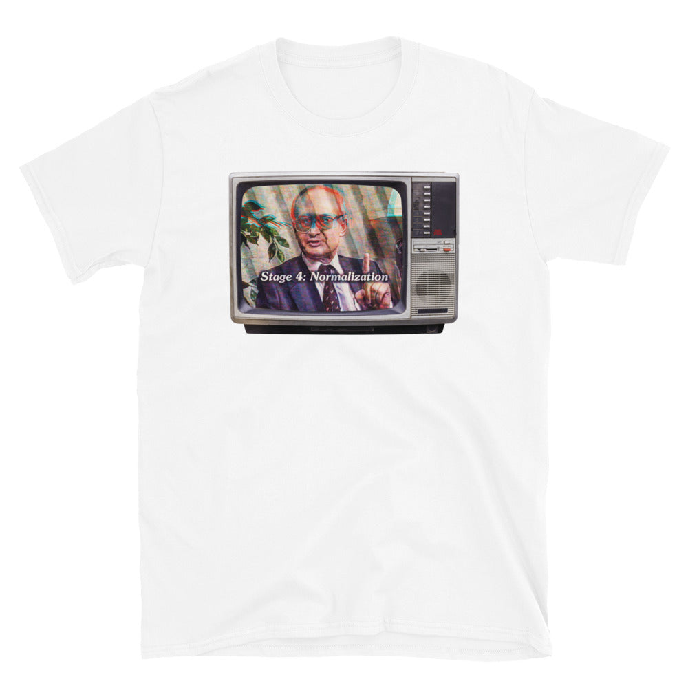 Yuri Bezmenov The Fourth Stages of Ideological Subversion Short-Sleeve Unisex T-Shirt