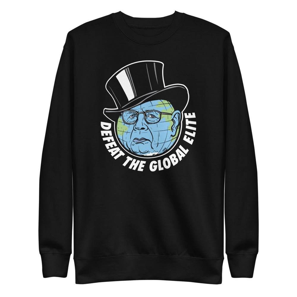 Defeat the Global Elite Unisex Fleece Pullover
