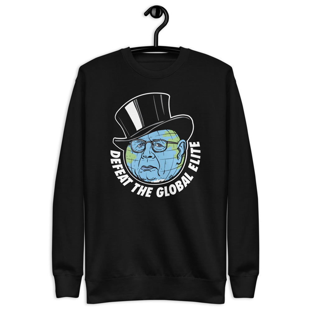 Defeat the Global Elite Unisex Fleece Pullover
