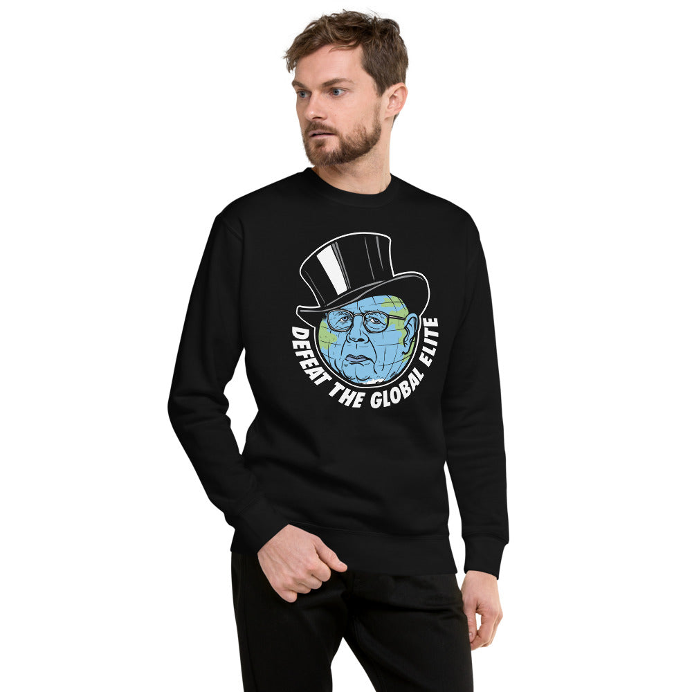 Defeat the Global Elite Unisex Fleece Pullover