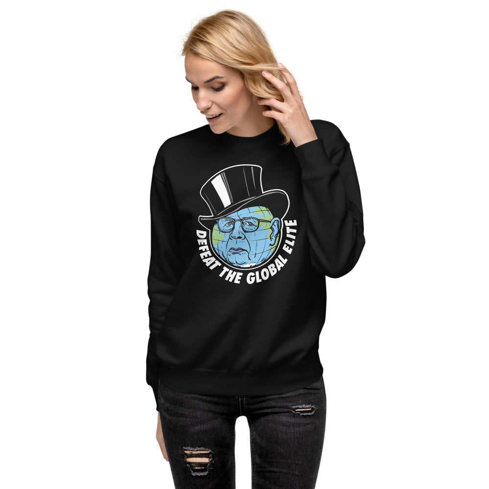 Defeat the Global Elite Unisex Fleece Pullover