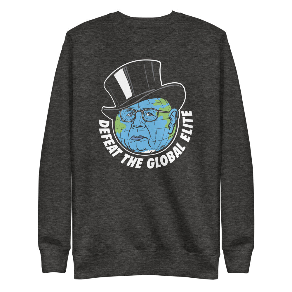 Defeat the Global Elite Unisex Fleece Pullover