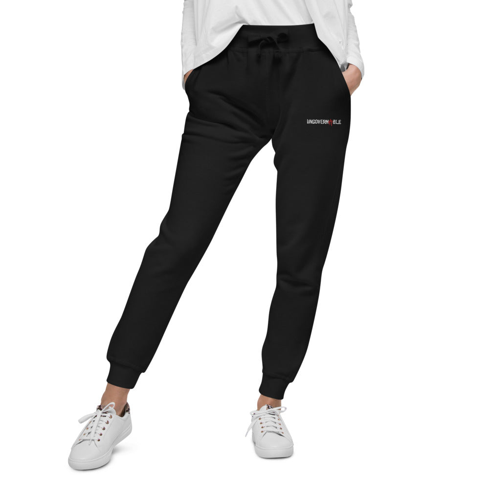 UngovernAble Unisex Fleece Jogger Sweatpants