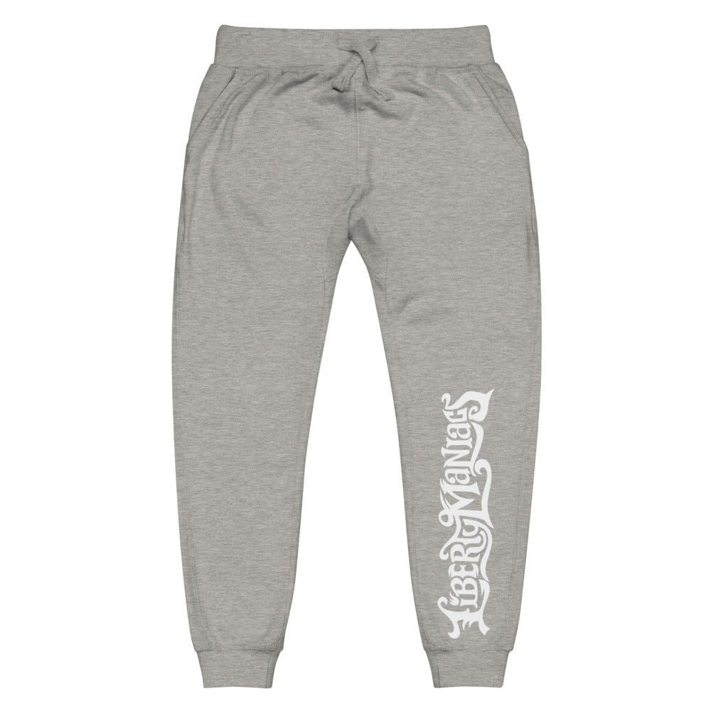 Liberty Maniacs Unisex fleece Logo sweatpants