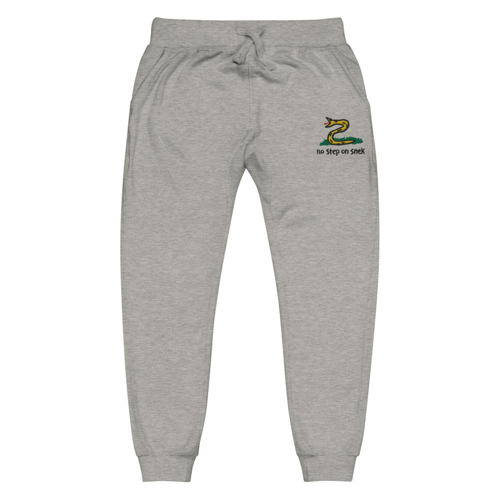 No Step On Snek Fleece Sweatpants