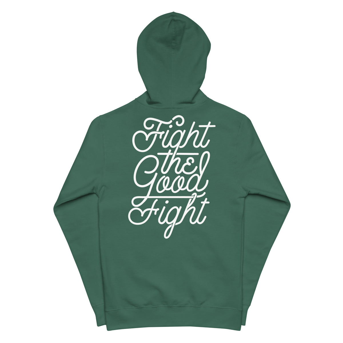 Fight the Good Fight Unisex  Zip Hoodie