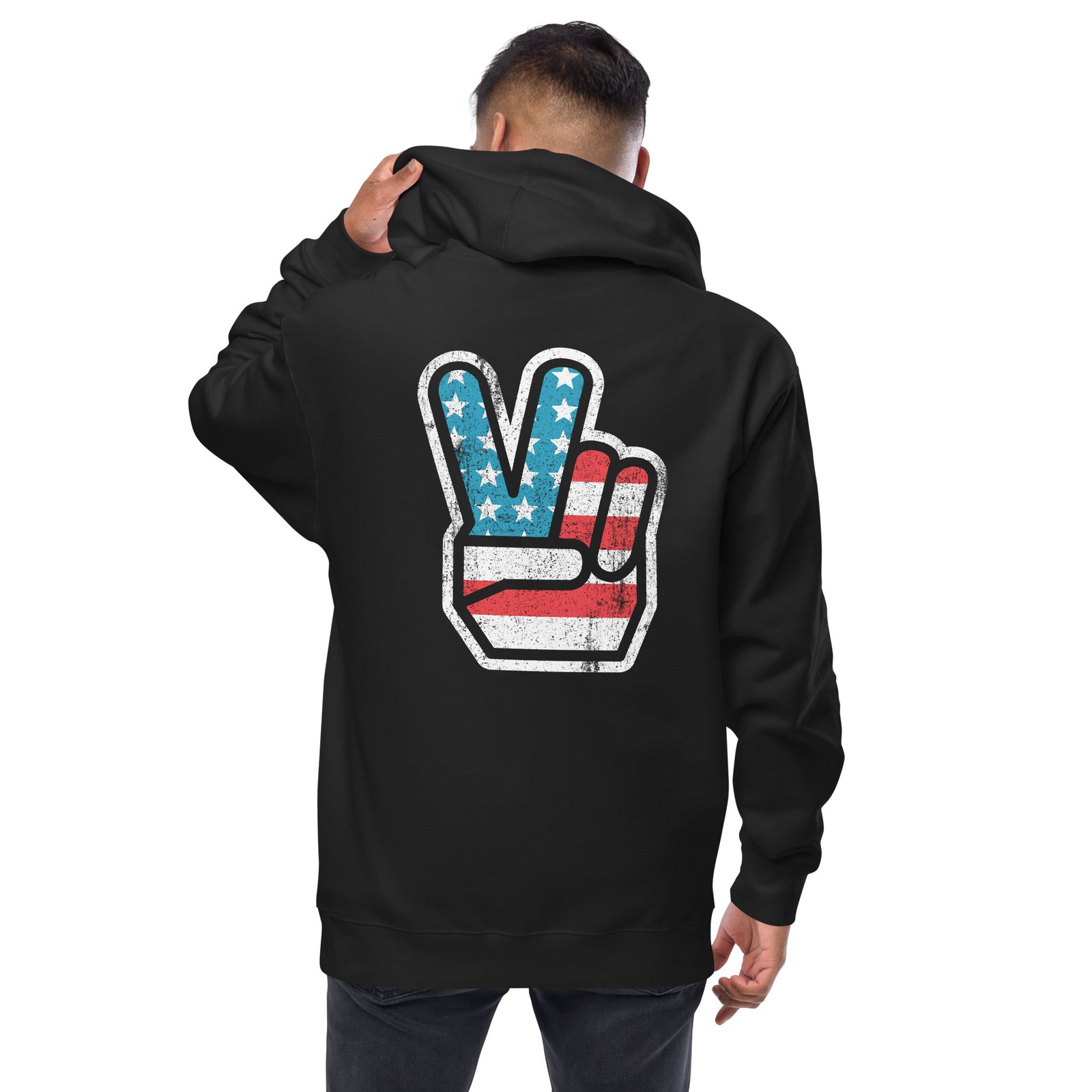 American Peace Fleece Zip Hoodie