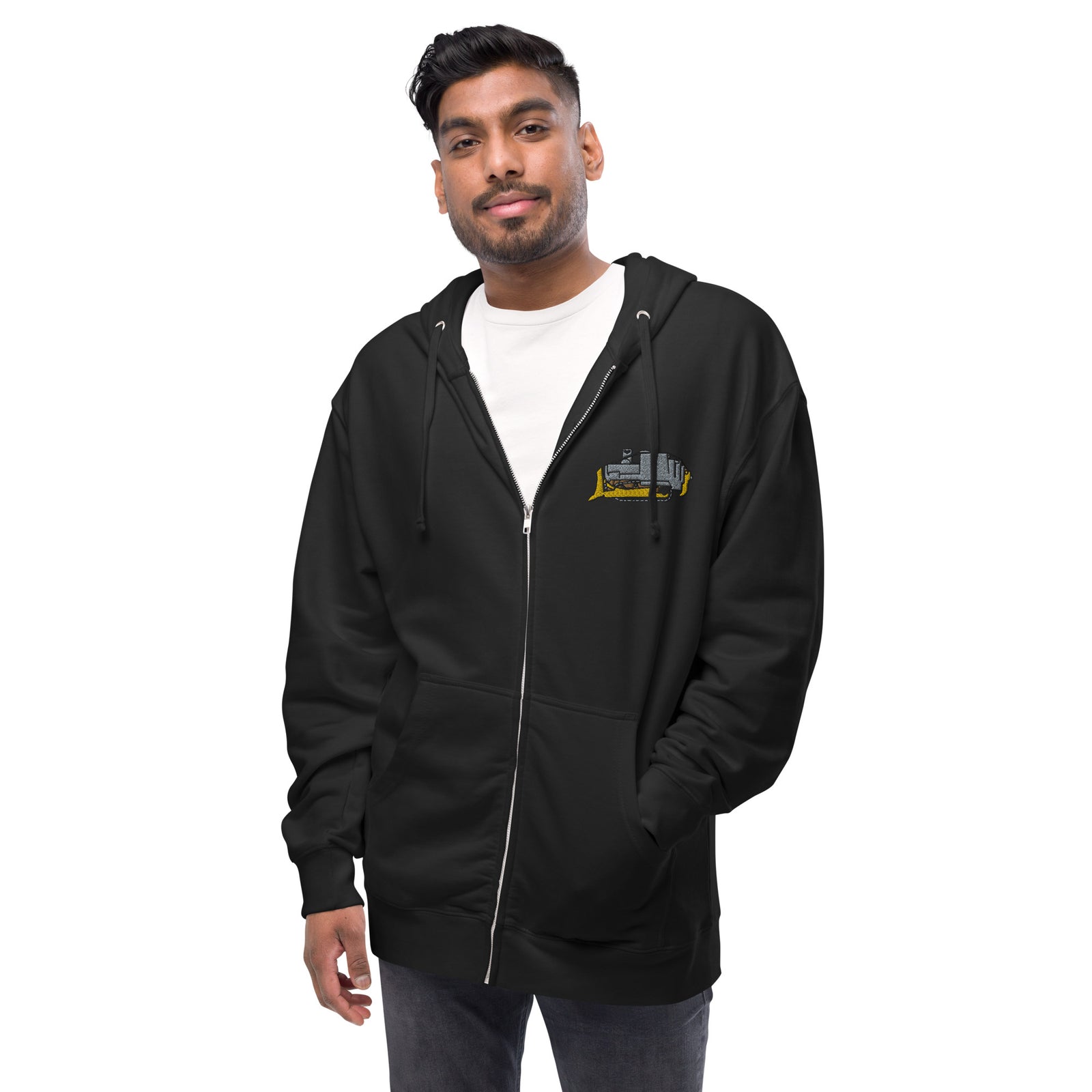 Killdozer Embroidered Fleece Zip hoodie