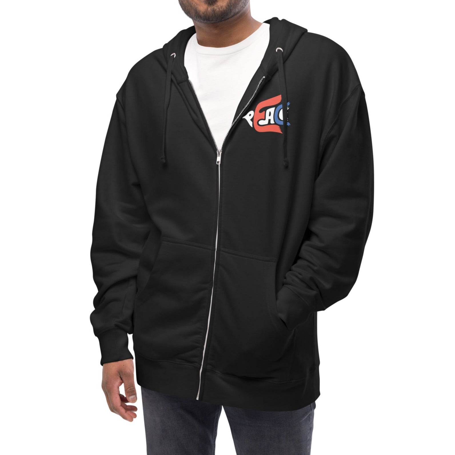 American Peace Fleece Zip Hoodie