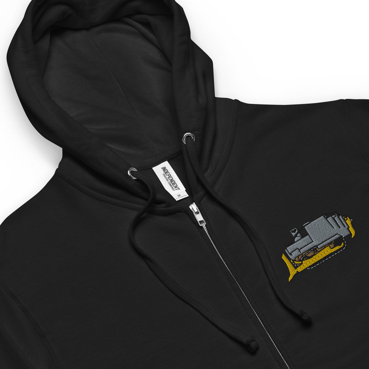 Killdozer Embroidered Fleece Zip hoodie