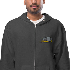 Killdozer Embroidered Fleece Zip hoodie