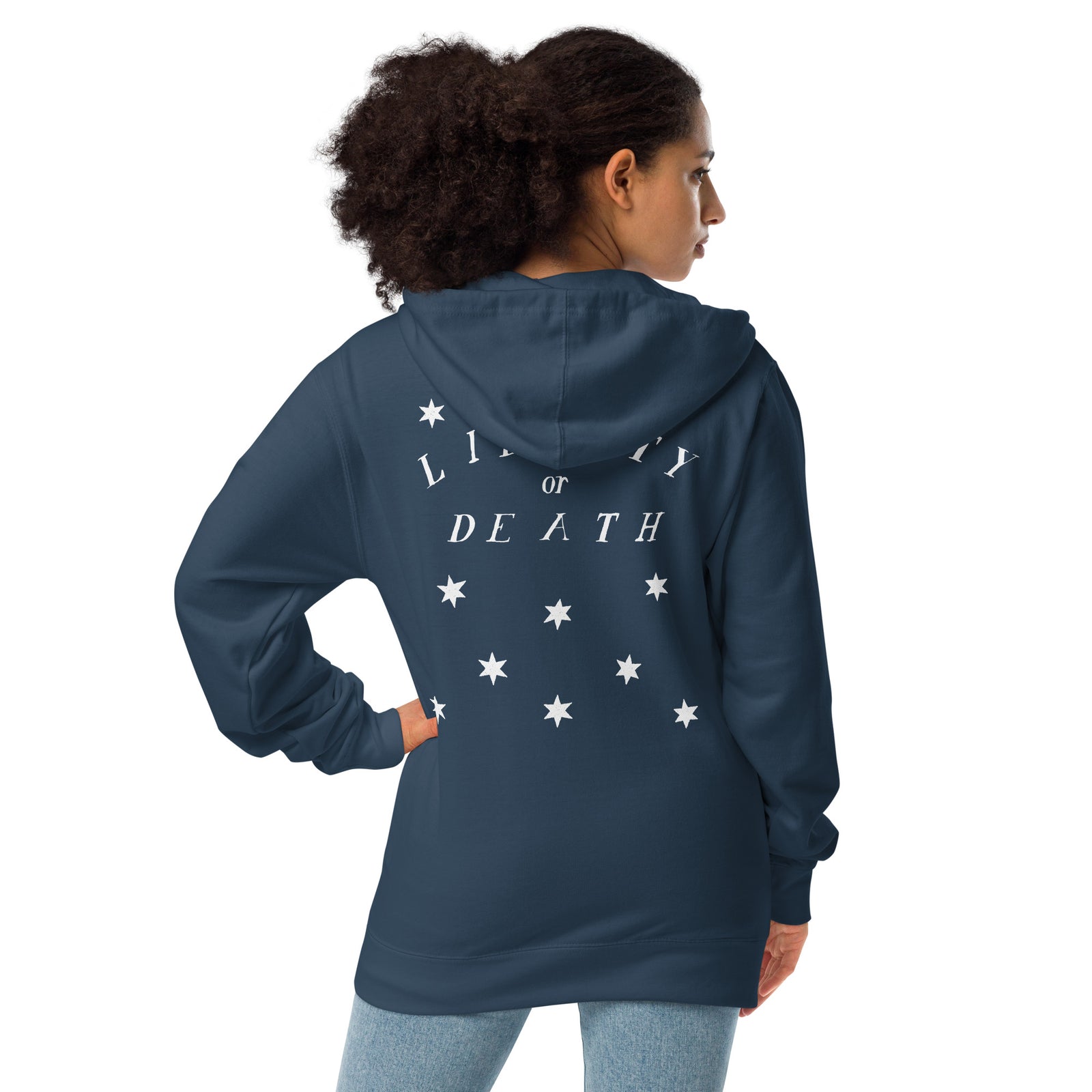 13 Stars Liberty or Death Zip Hoodie