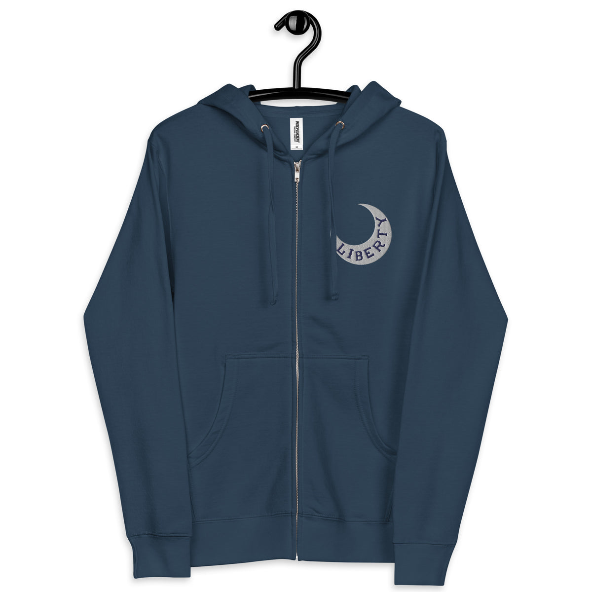 Moultrie Liberty Flag Embroidered Zip Hoodie