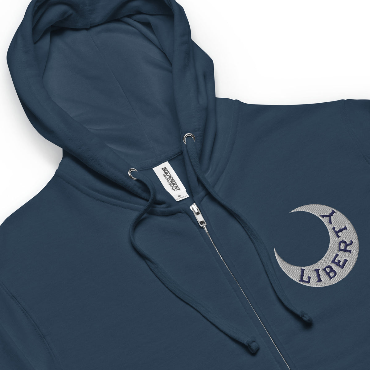 Moultrie Liberty Flag Embroidered Zip Hoodie